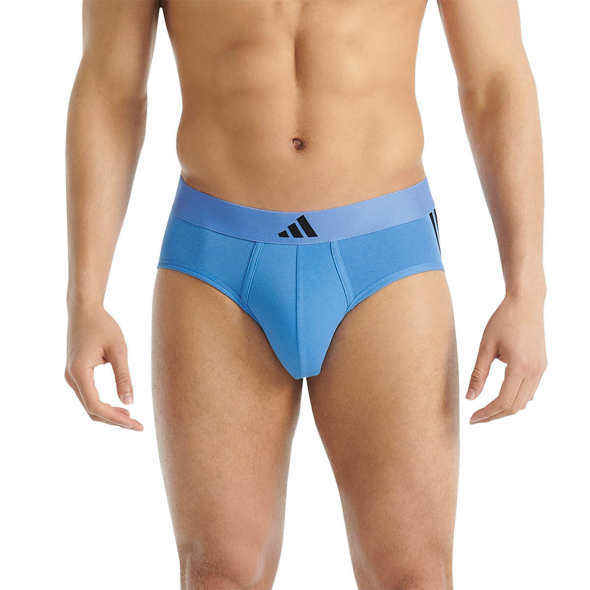 Lot de 2 slips homme Active Flex Cotton 3 stripes Sport 2/5