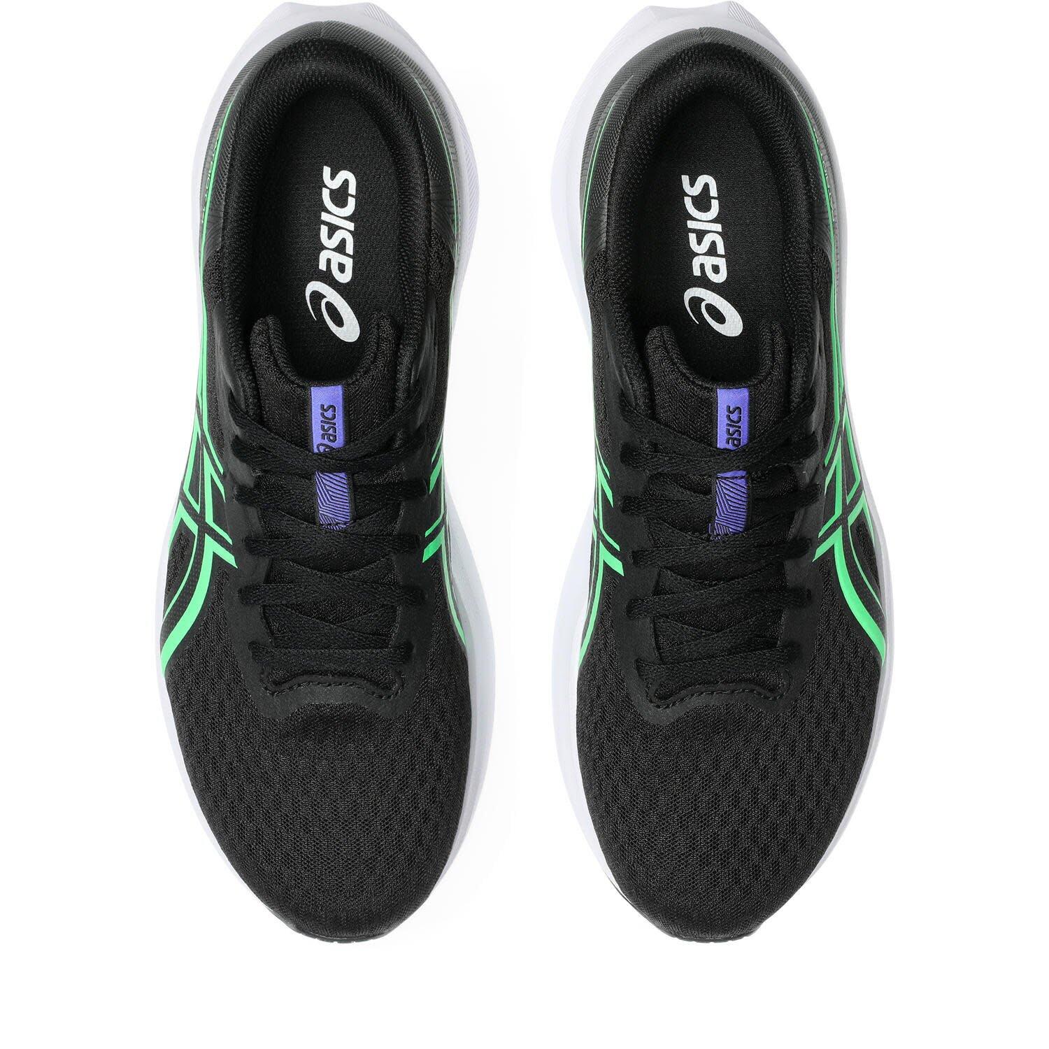 Zapatillas De Running Hombre - ASICS Patriot 14 - Black/Vital Green 4/7