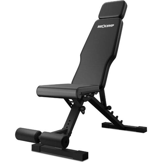 Klappbare Hantelbank 450 kg – 72-fach verstellbar, kompakte Trainingsbank