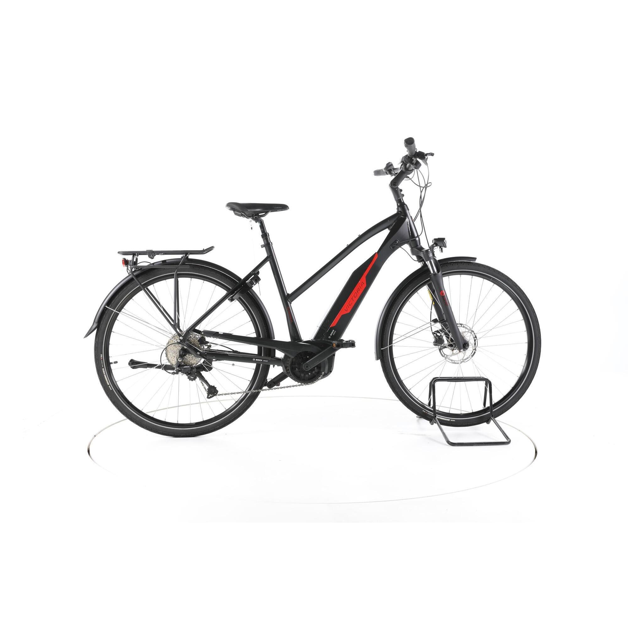 Victoria - Reconditionné - Victoria Etrekking 6.5 Trekking Vélo Électrique - Très Bon - Vélo De Voyage - Noir - 53 - Decathlon