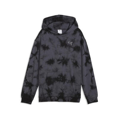 Essentials relaxte tie-dye hoodie voor jongeren puma
