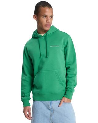 Hoodie salt water graphic grün heren