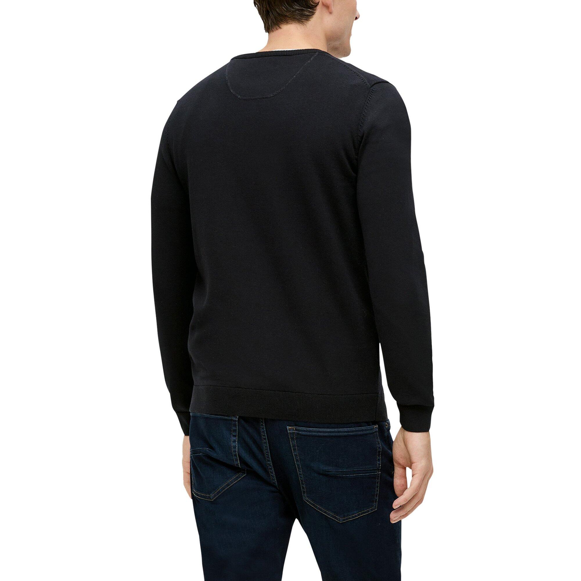 Strickpullover Herren 1er Pack Bequem sitzend-Basic Strickpullover 3/4