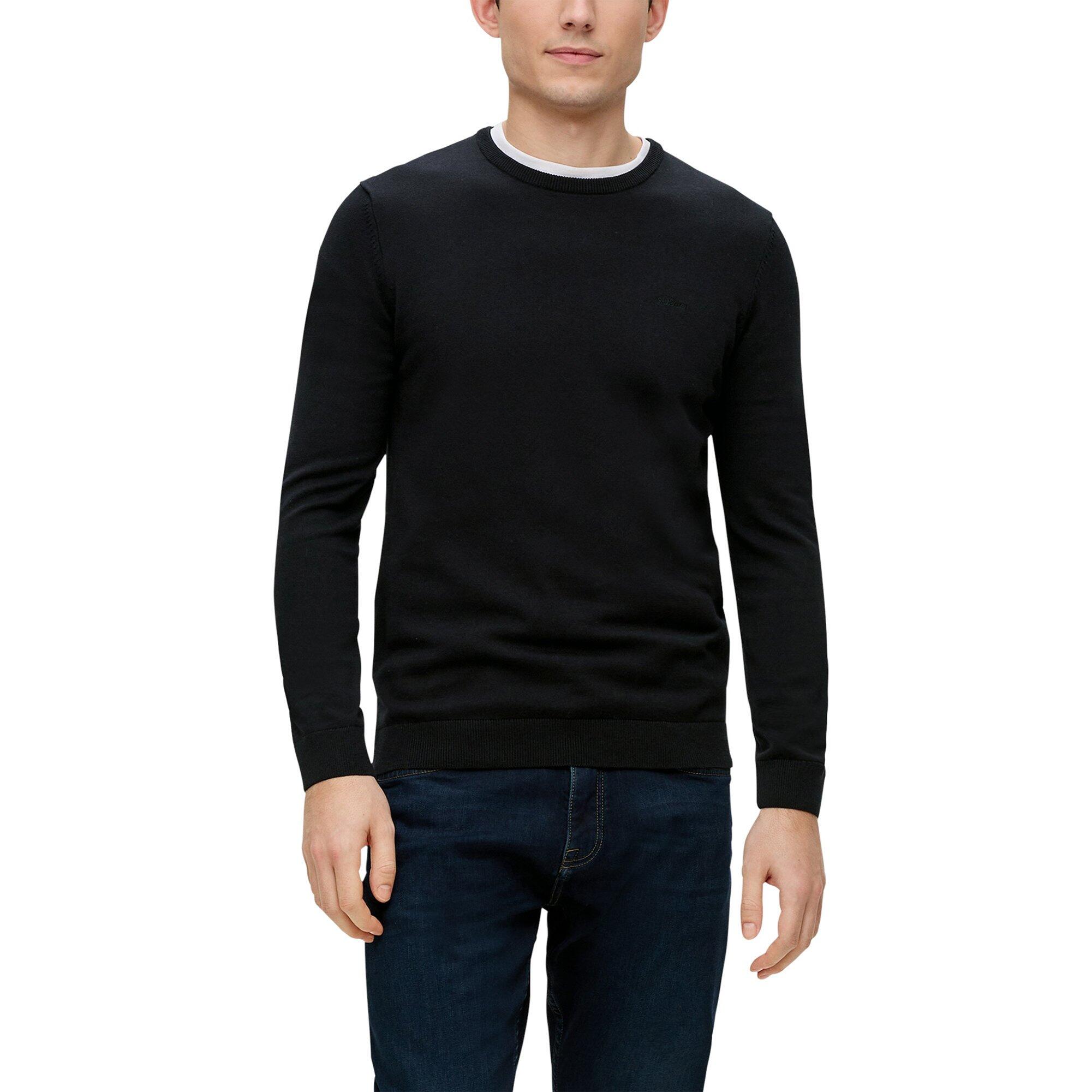 Strickpullover Herren 1er Pack Bequem sitzend-Basic Strickpullover 2/4