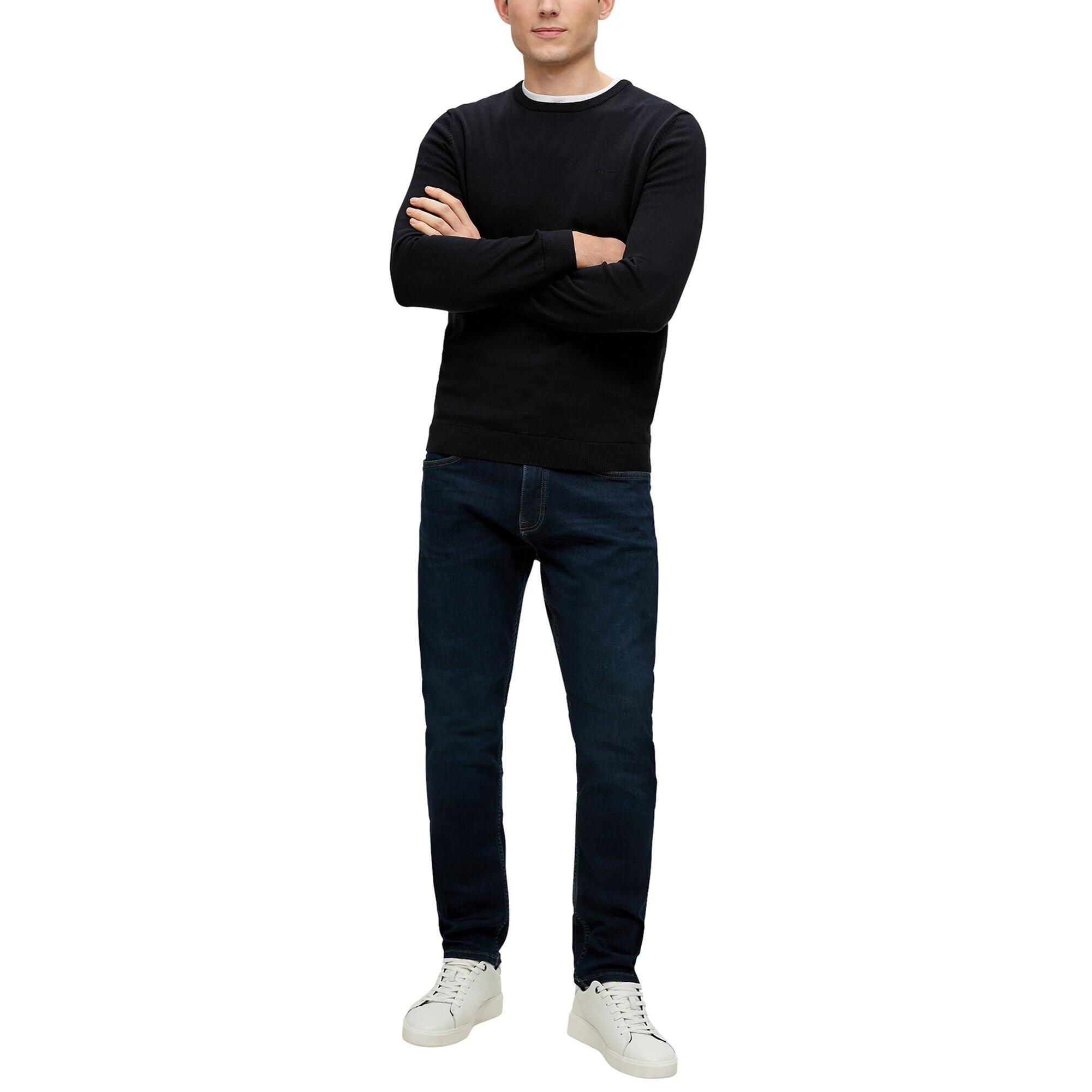 Strickpullover Herren 1er Pack Bequem sitzend-Basic Strickpullover 4/4