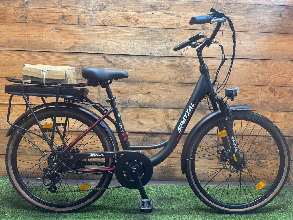Electric stadsfiets 468Wh zwart - lage instap 53 cm 2/2