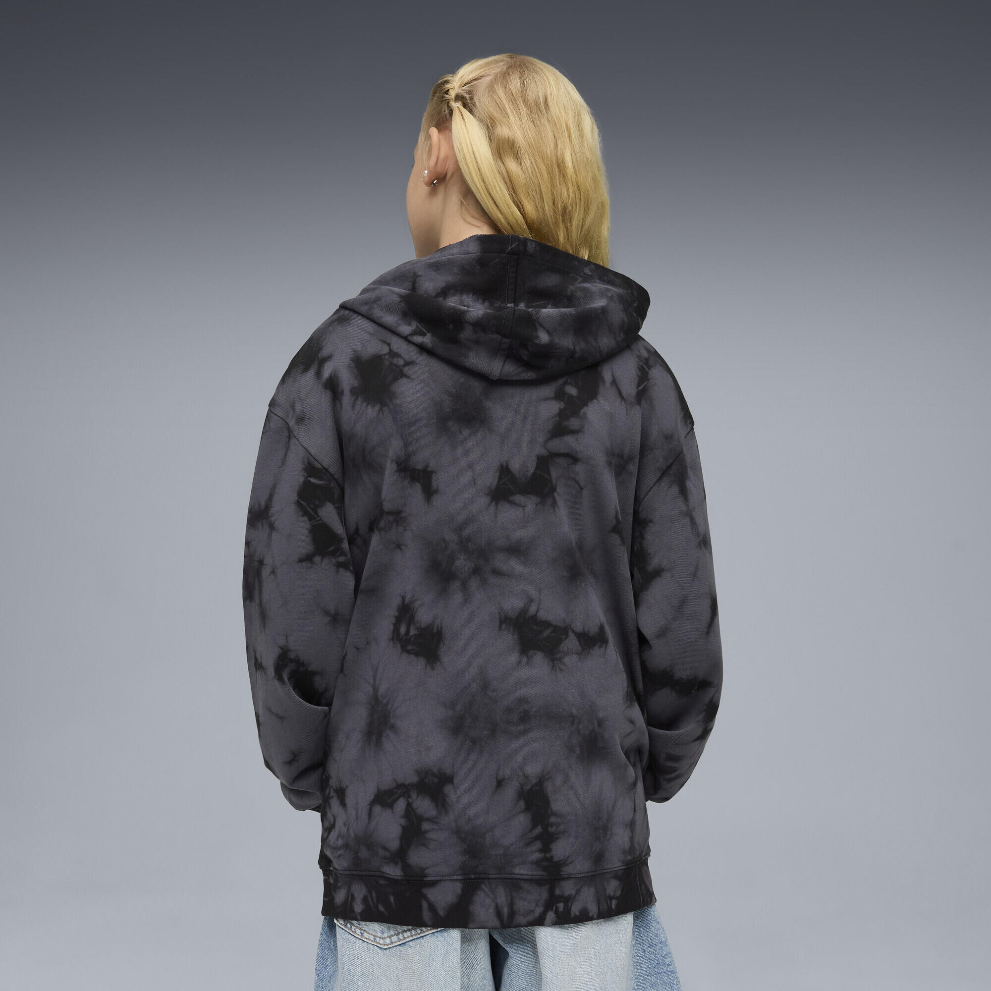 Felpa con cappuccio Essentials Tie-Dye dal taglio morbido per ragazzi PUMA 5/6