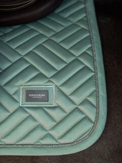 Tapis de selle Modern Mint Green MIXTE - Equestrian Stockholm 2/5