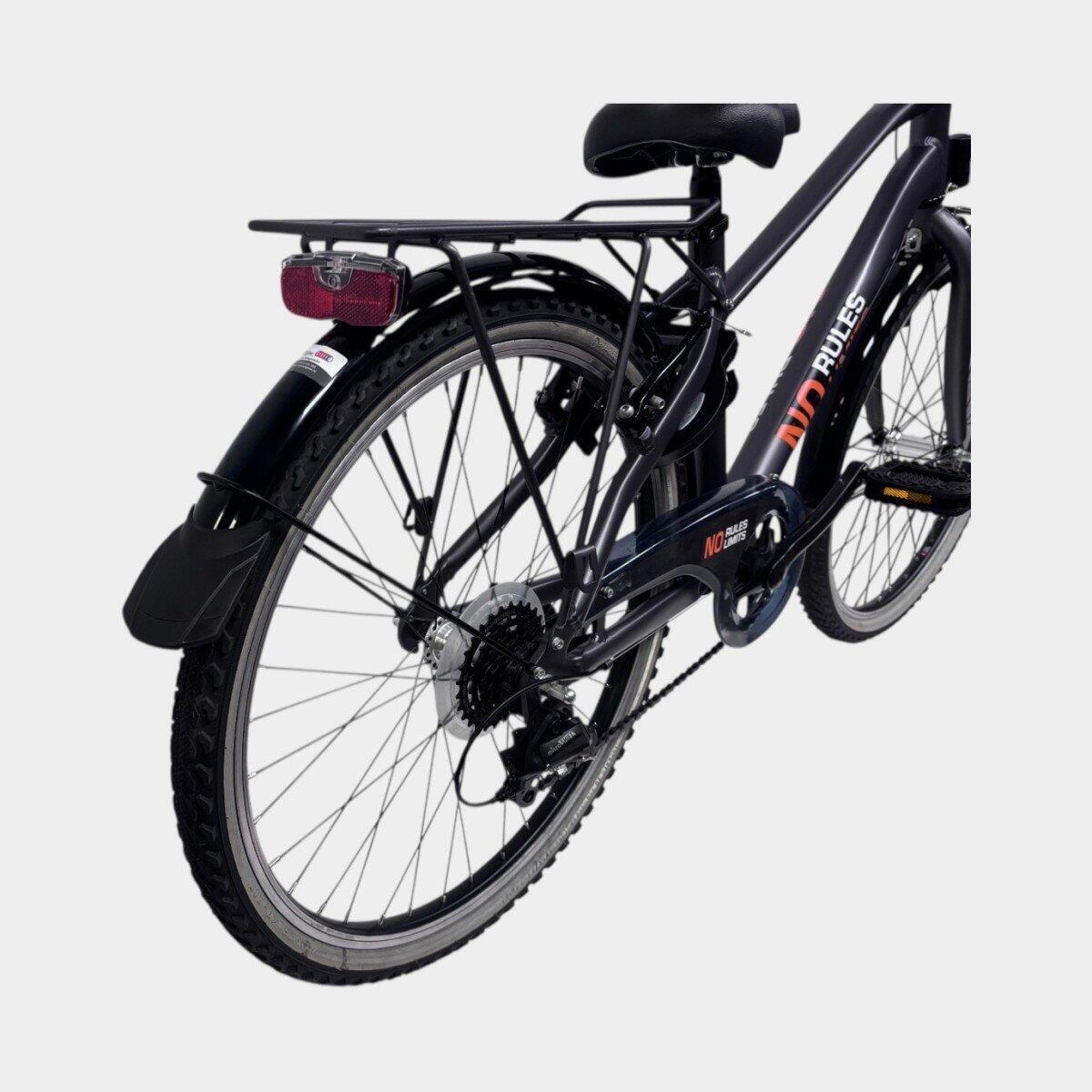 Bike Fun No Rules No Limits, metal/grijs 3/5