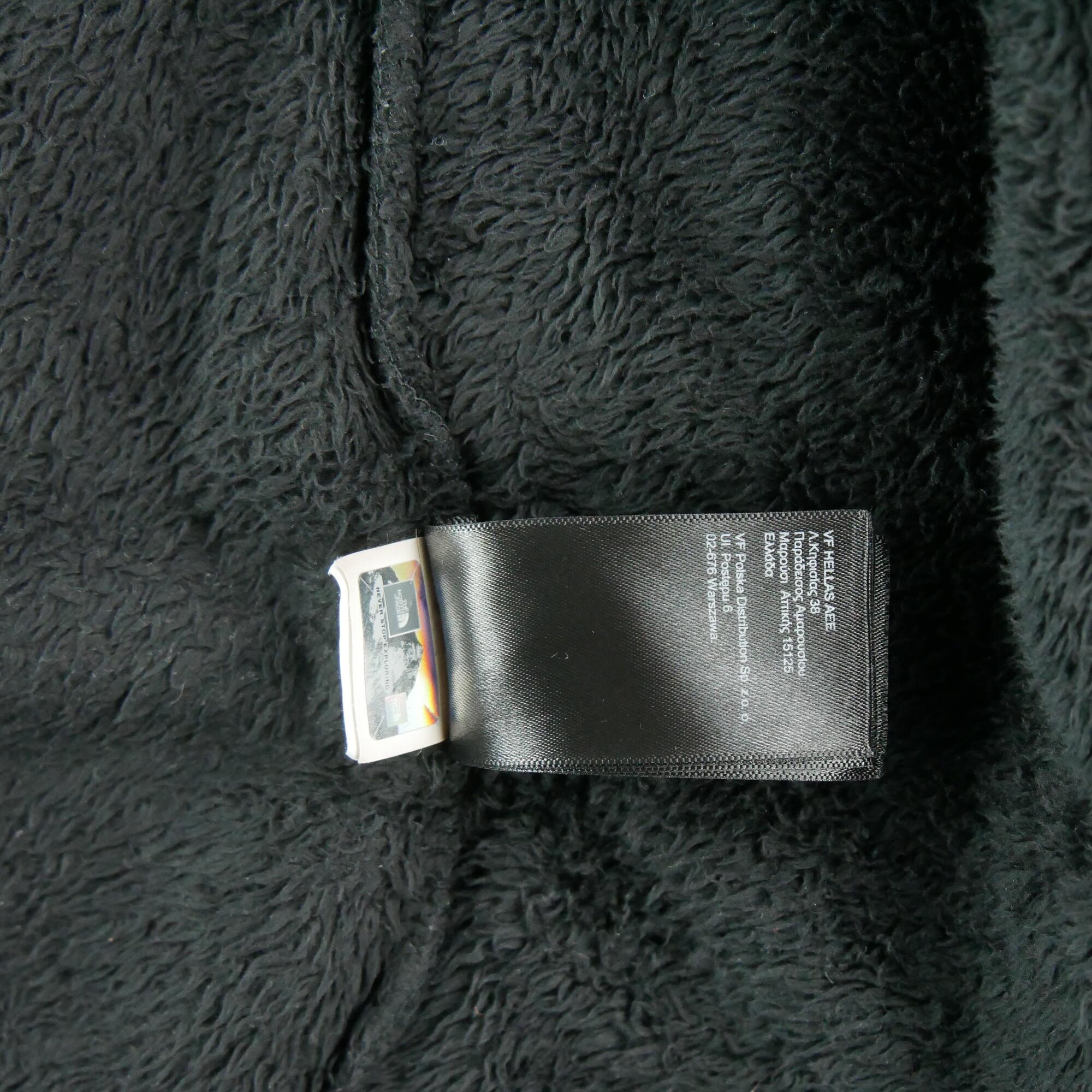 Seconda Mano - Giacca in pile nero TNF Osito da donna - Stato eccellente 7/7