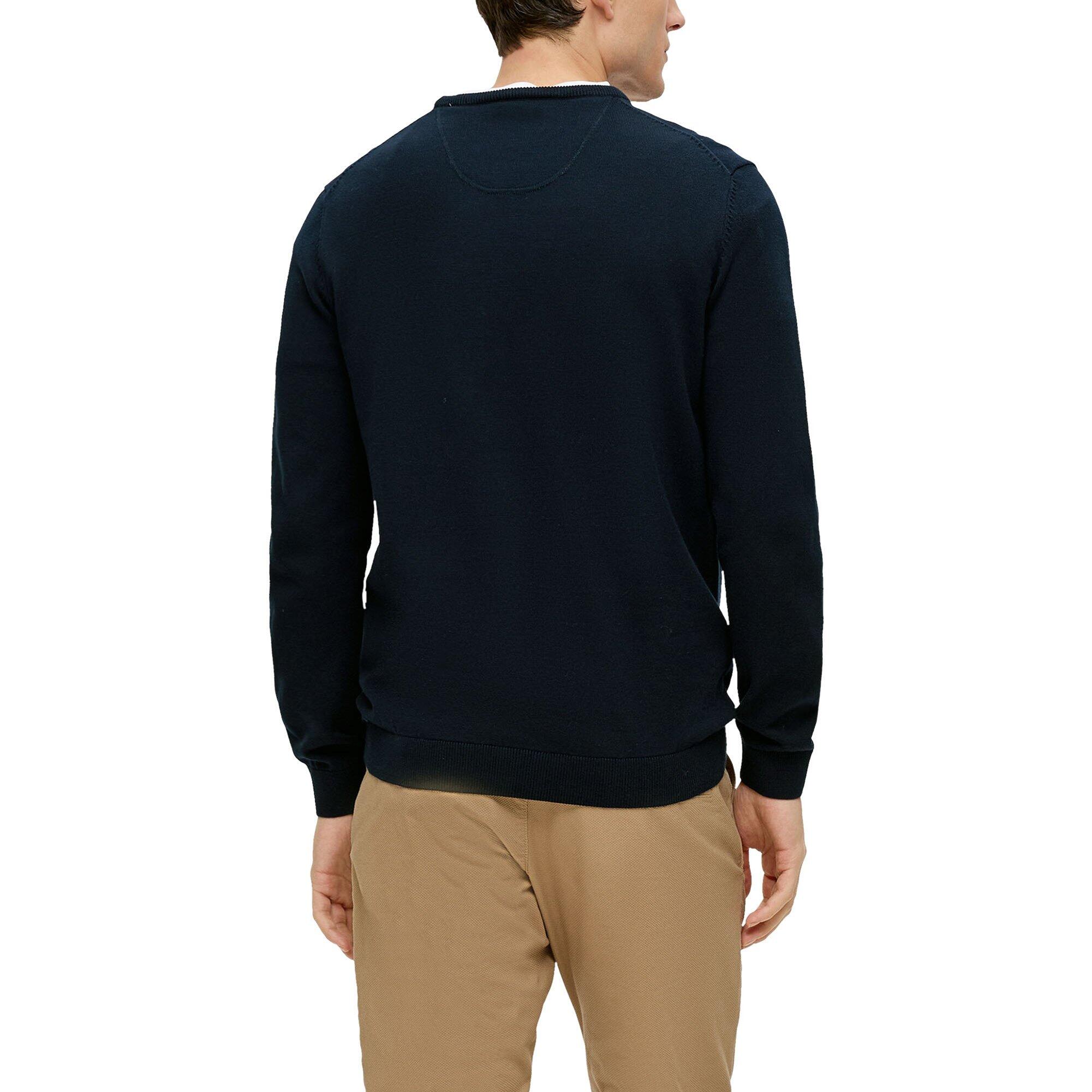 Strickpullover Herren 1er Pack Bequem sitzend-Basic Strickpullover 3/4