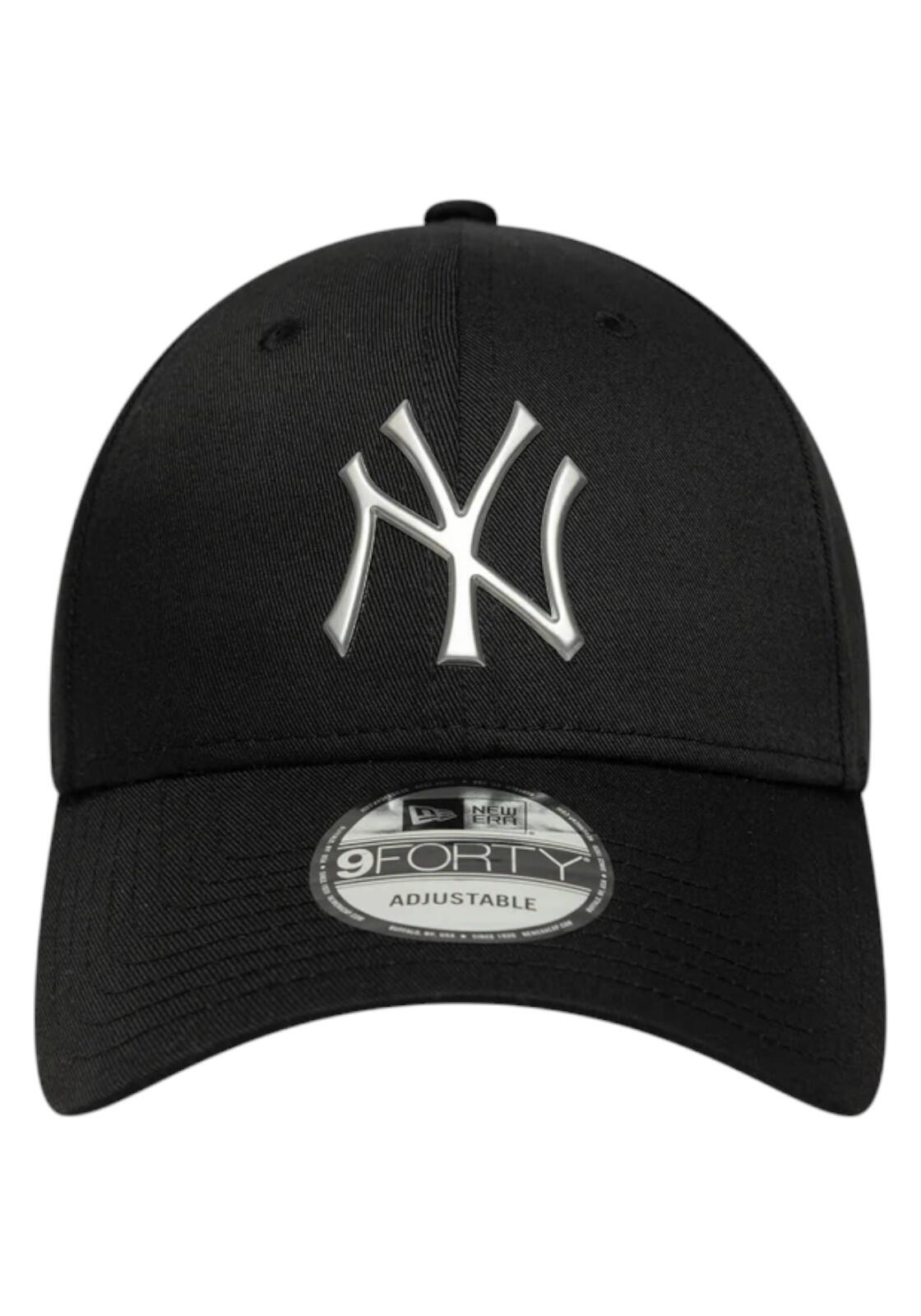 Gorra New Era Metallic 9Forty Neyyan Blkmts Adulto 2/5