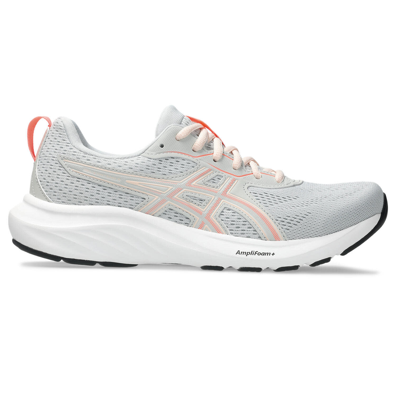Asics - Chaussures De Running Femme - Asics Gel-contend 9 W - Light Dust/morganite - Chaussures De Sport - Gris|orange - Decathlon