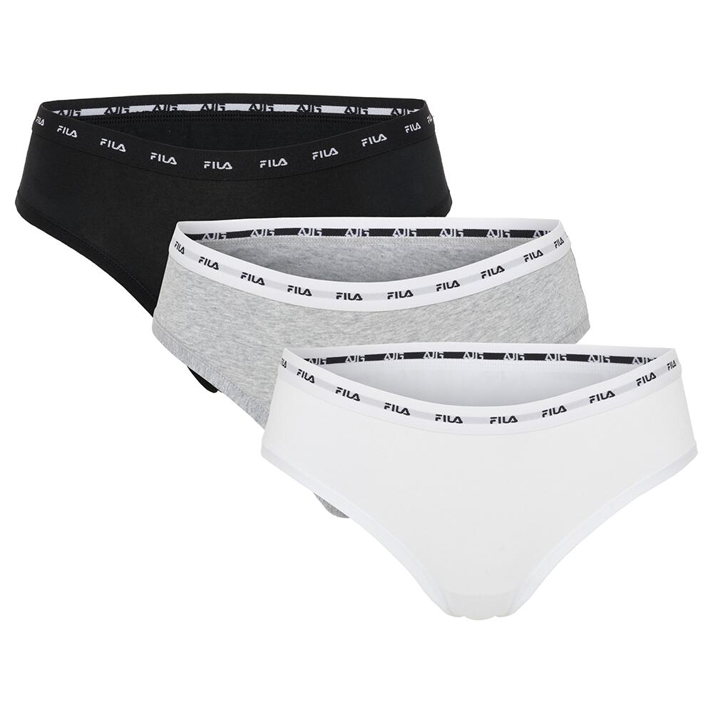 WOMAN STRING ELASTIC WITH LOGO PACK OF 3 PIECES 3/7
