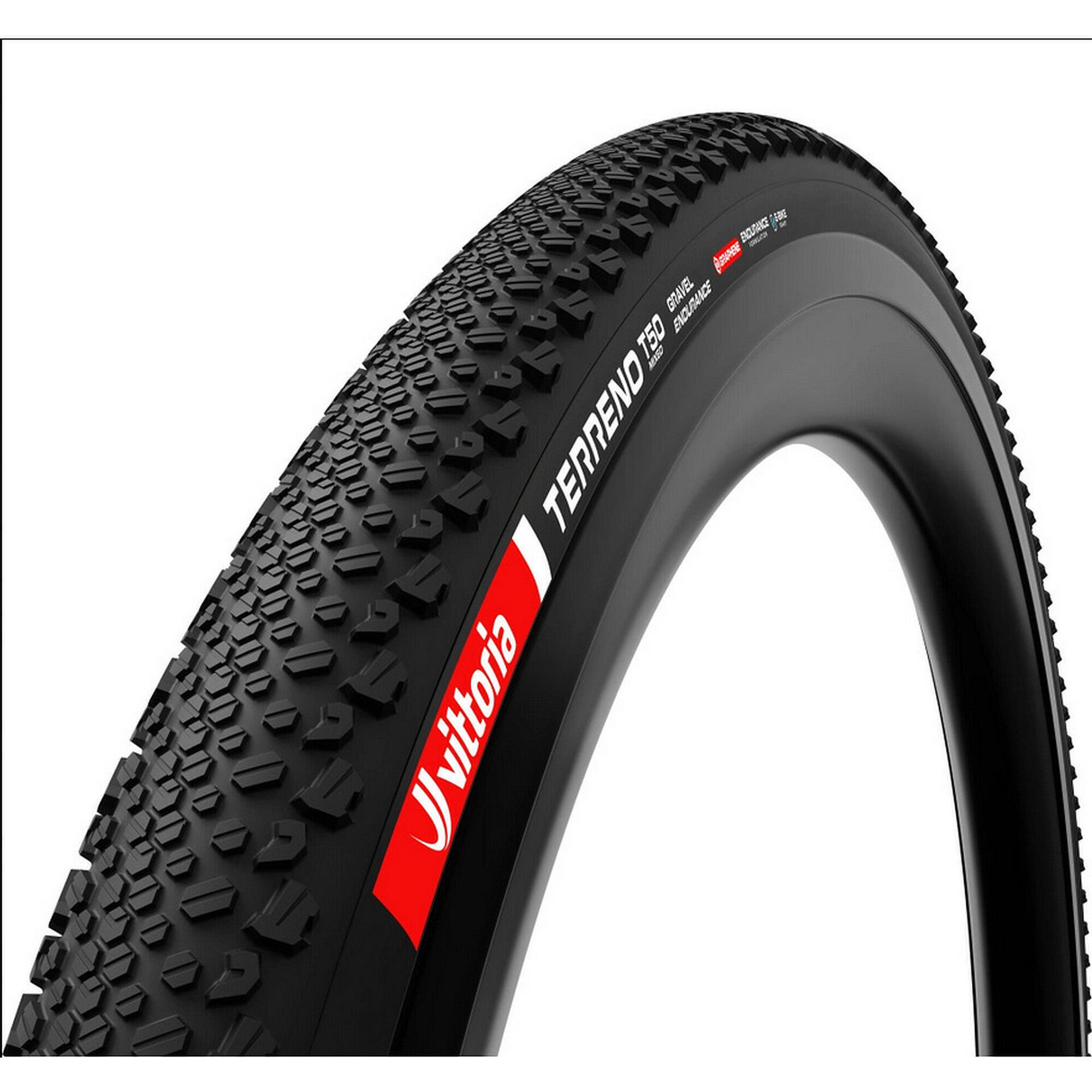 Vittoria - Pneus De Vélo Gravel Terreno T50 Mixed Gravel Endurance, 50-622, Lot De 2 - Pneu - Noir - Decathlon