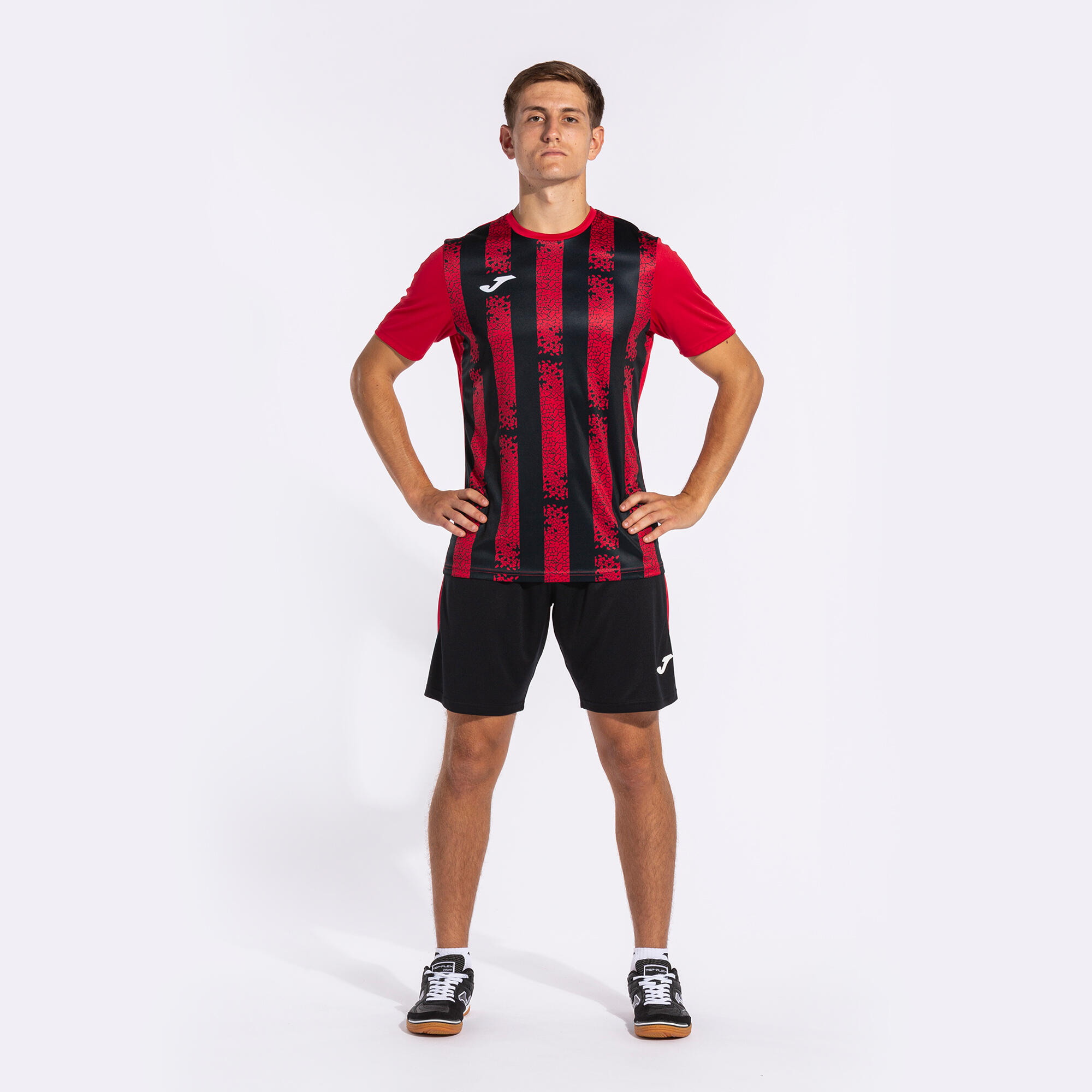 Maillot Manches Courtes Football Homme Joma Inter III Rouge 5/6