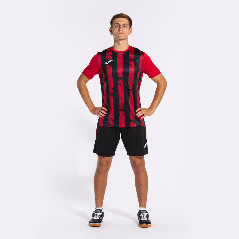 Joma Inter III SportJersey Red -Zwart 3XL - Respirabil și durabil