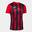 Joma Inter III SportJersey Red -Zwart 2XL - Respirabil și durabil