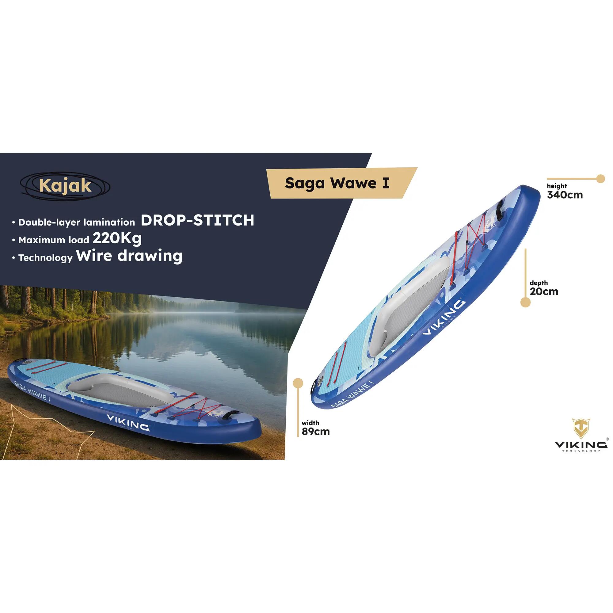Kajak Viking Saga Wave I 5/11