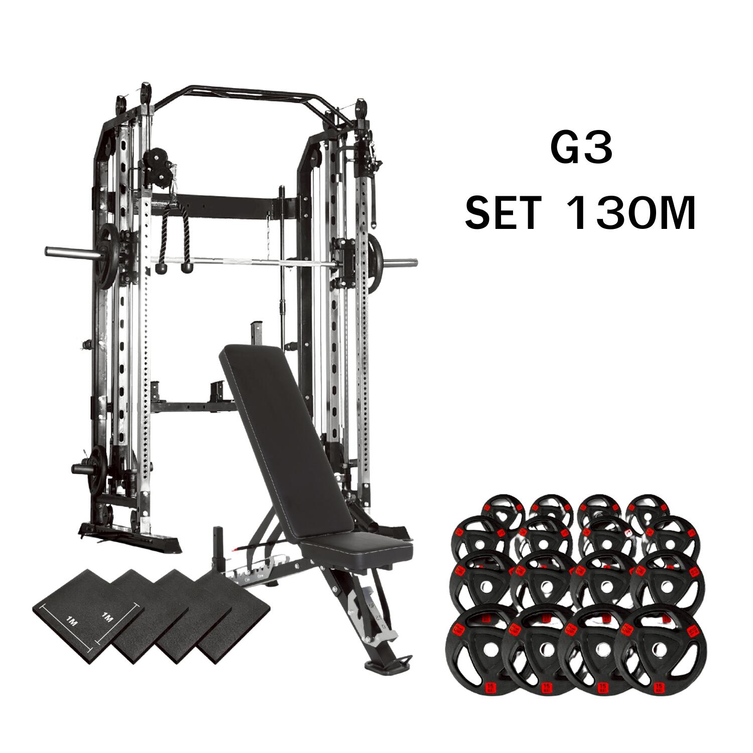Smith Machine HFT Model G3 Set 130M - Homefittools