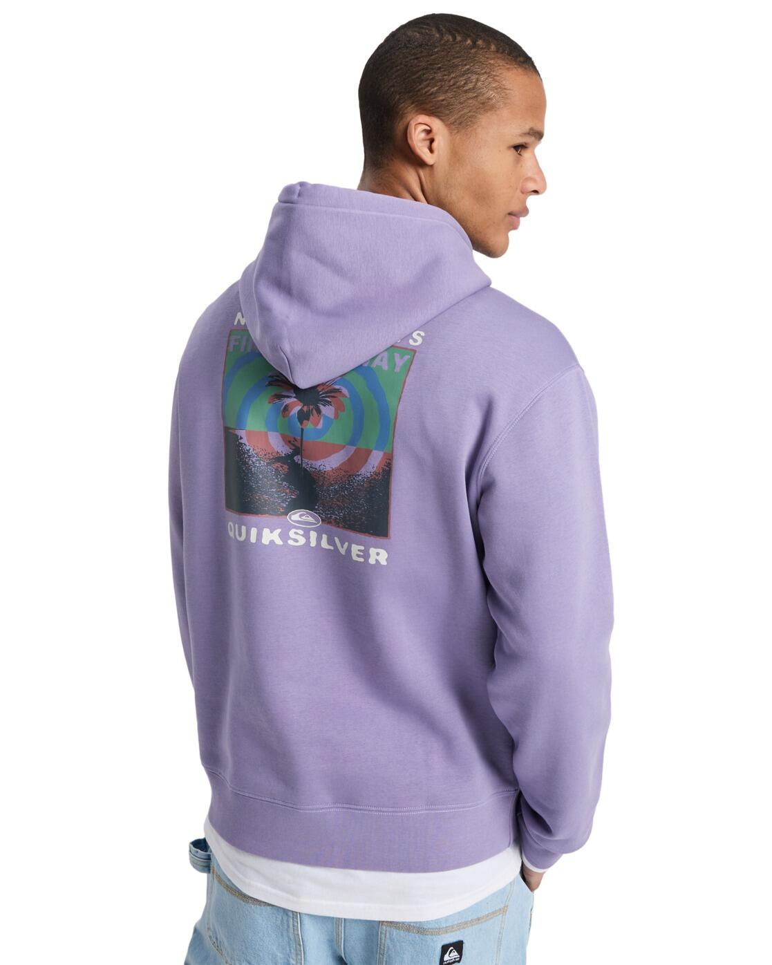 Sweat à capuche SALT WATER GRAPHIC Violet Homme 2/4