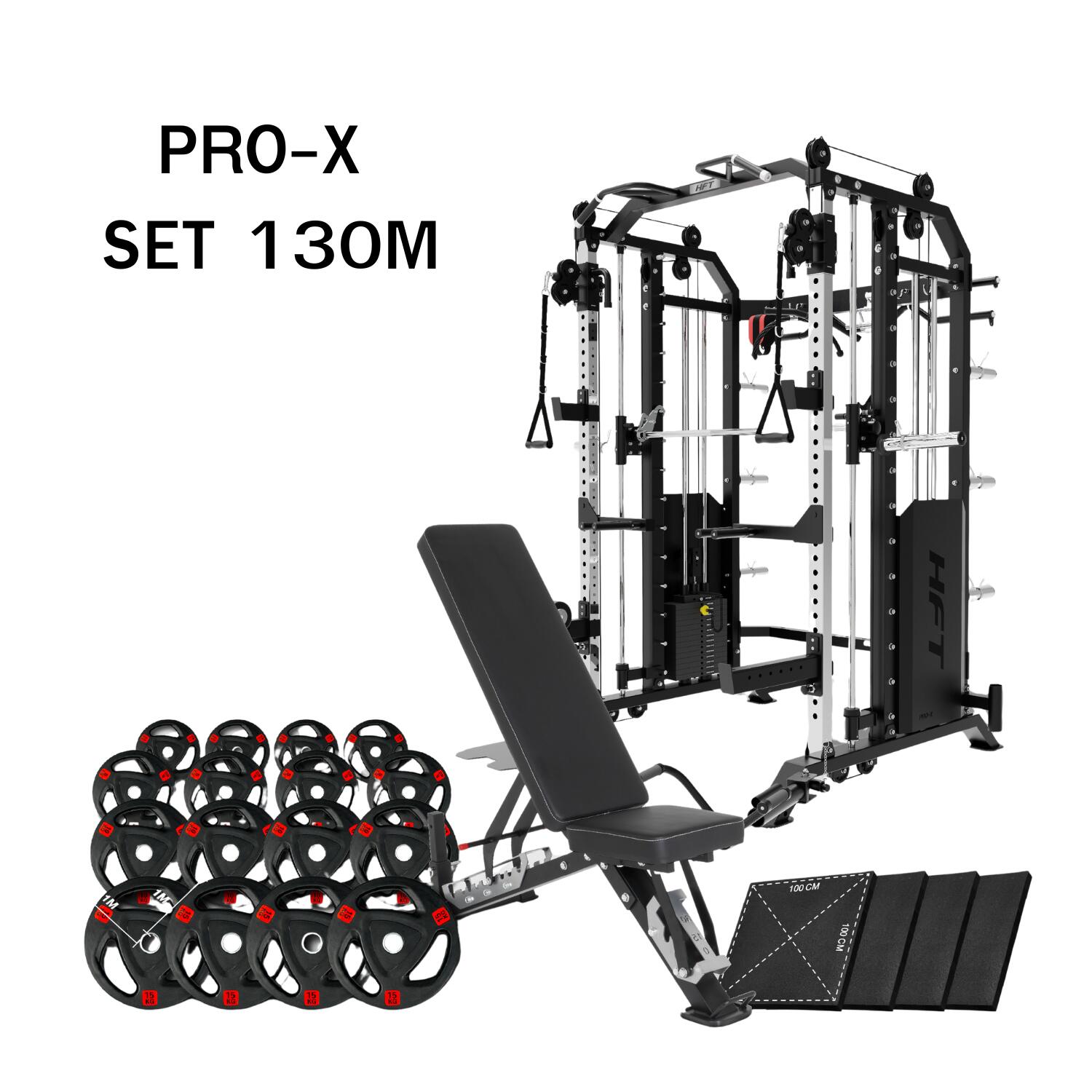 Smith Machine HFT Pro-X Set 130M - Homefittools