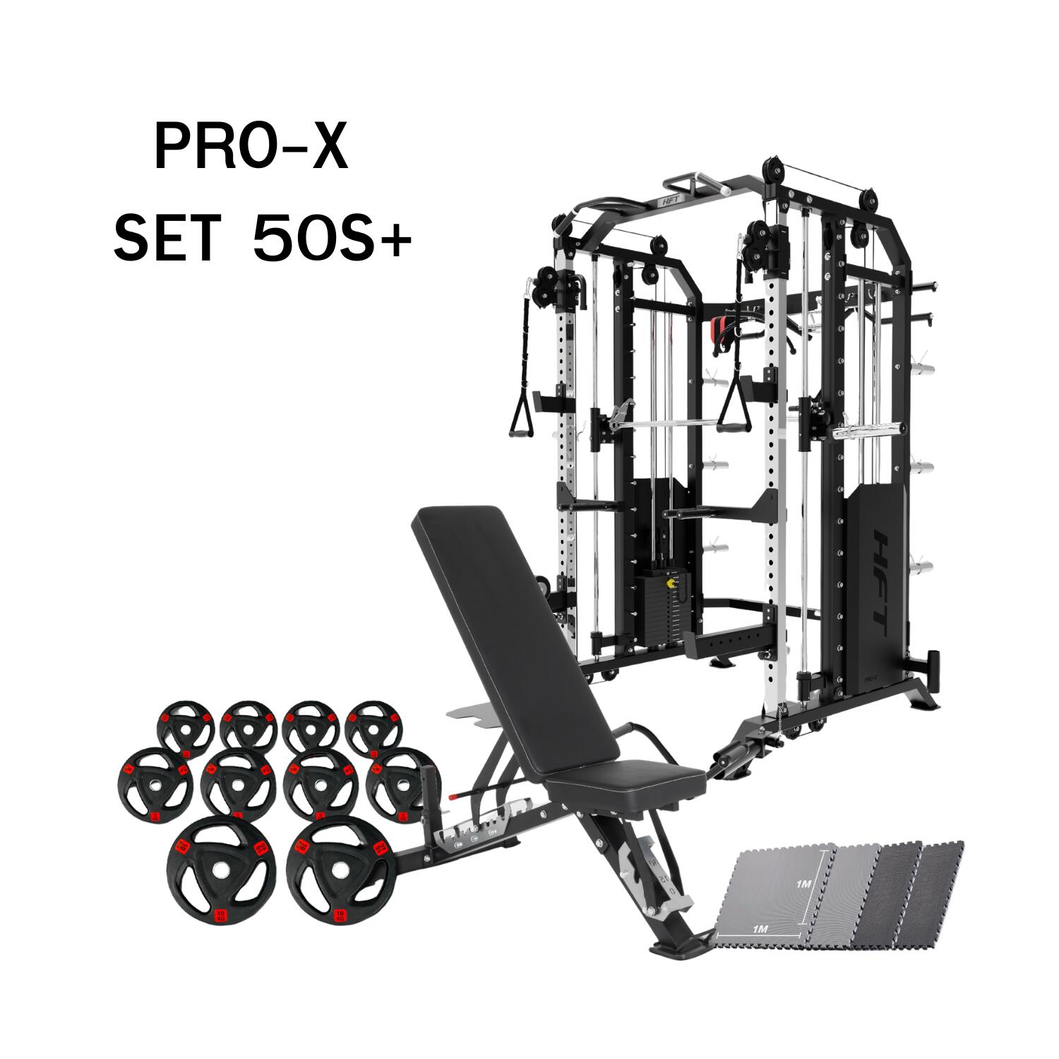 Smith Machine HFT Pro-X Set 50S Plus - Homefittools