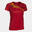 Ladies Sport t -Shirt Joma Elite X Red - Respirabil și flexibil