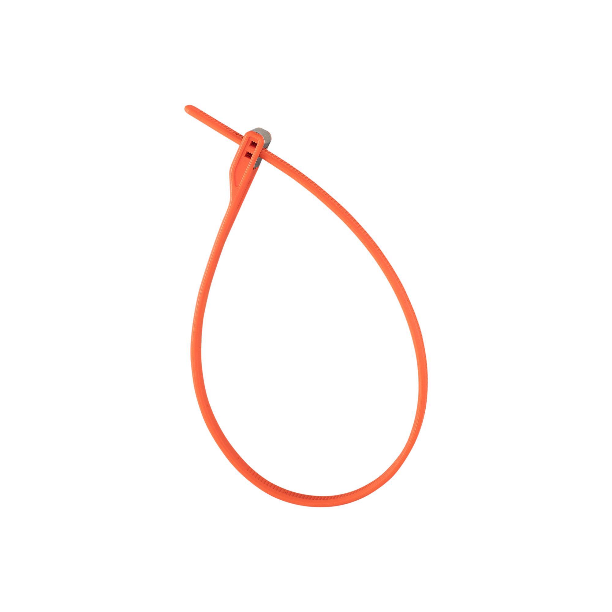 Z-Lok Armoured Resuable Tie (Single) Orange 2/5