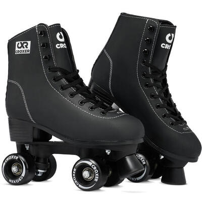 Klassieke retro schaatsen carmen zwart