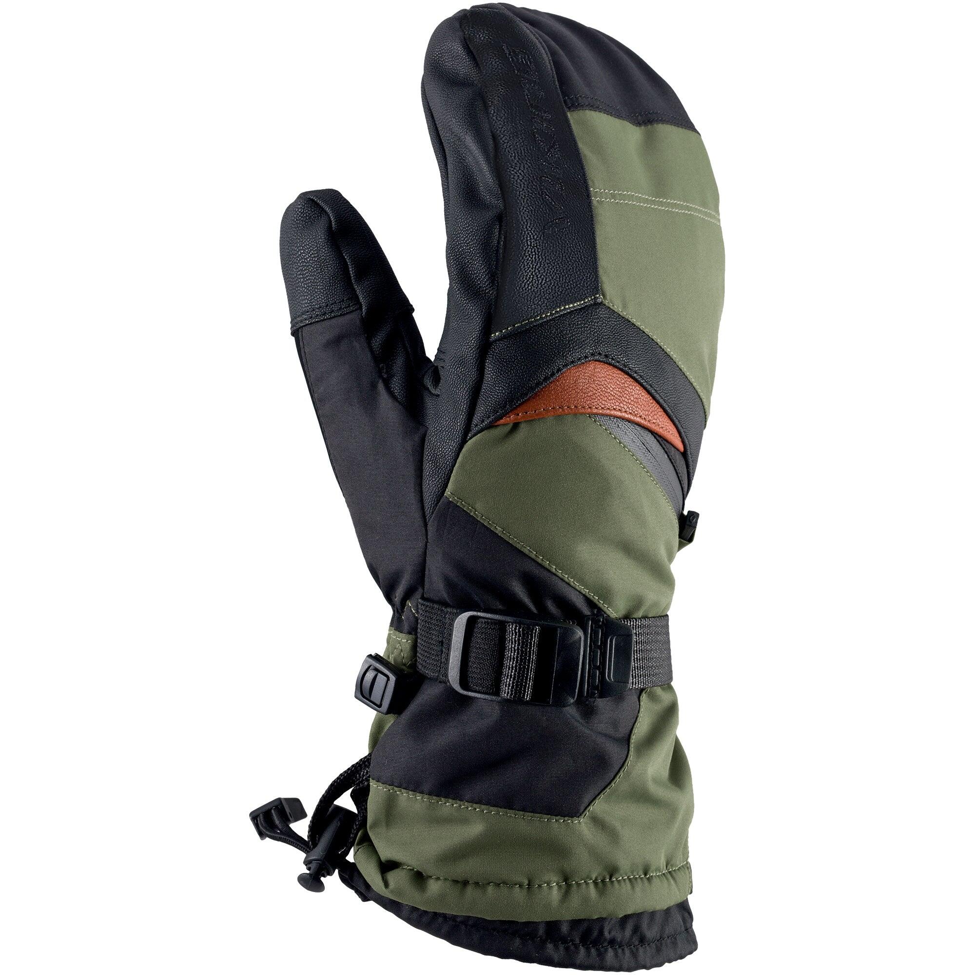 Viking - Moufles De Ski Viking Flow Freeride - Gants - Noir|vert - 9 - Decathlon