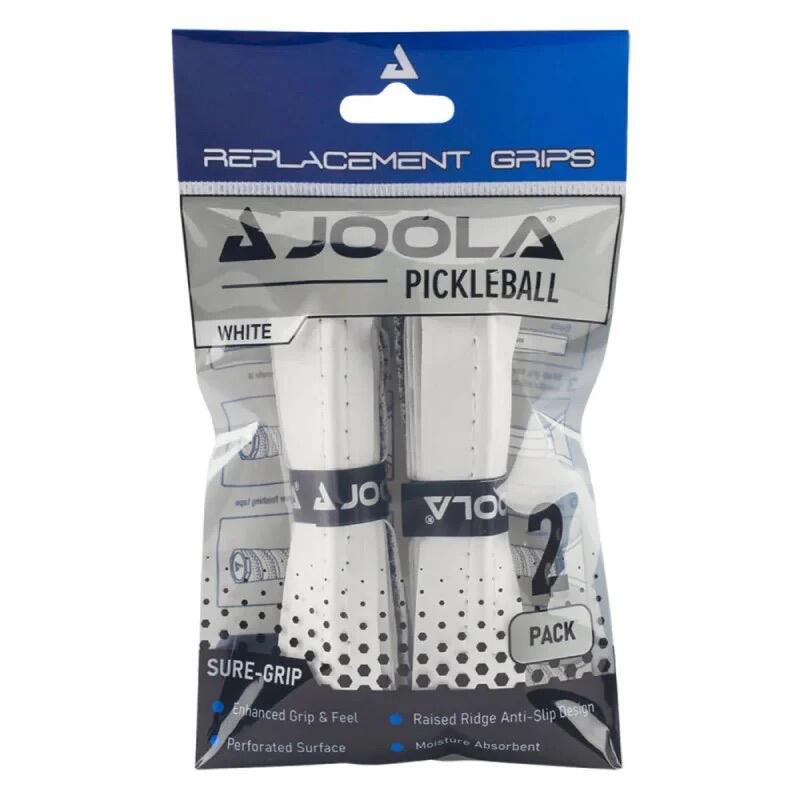 Grip de pickleball JOOLA White Ridge — 2 peças 3/4