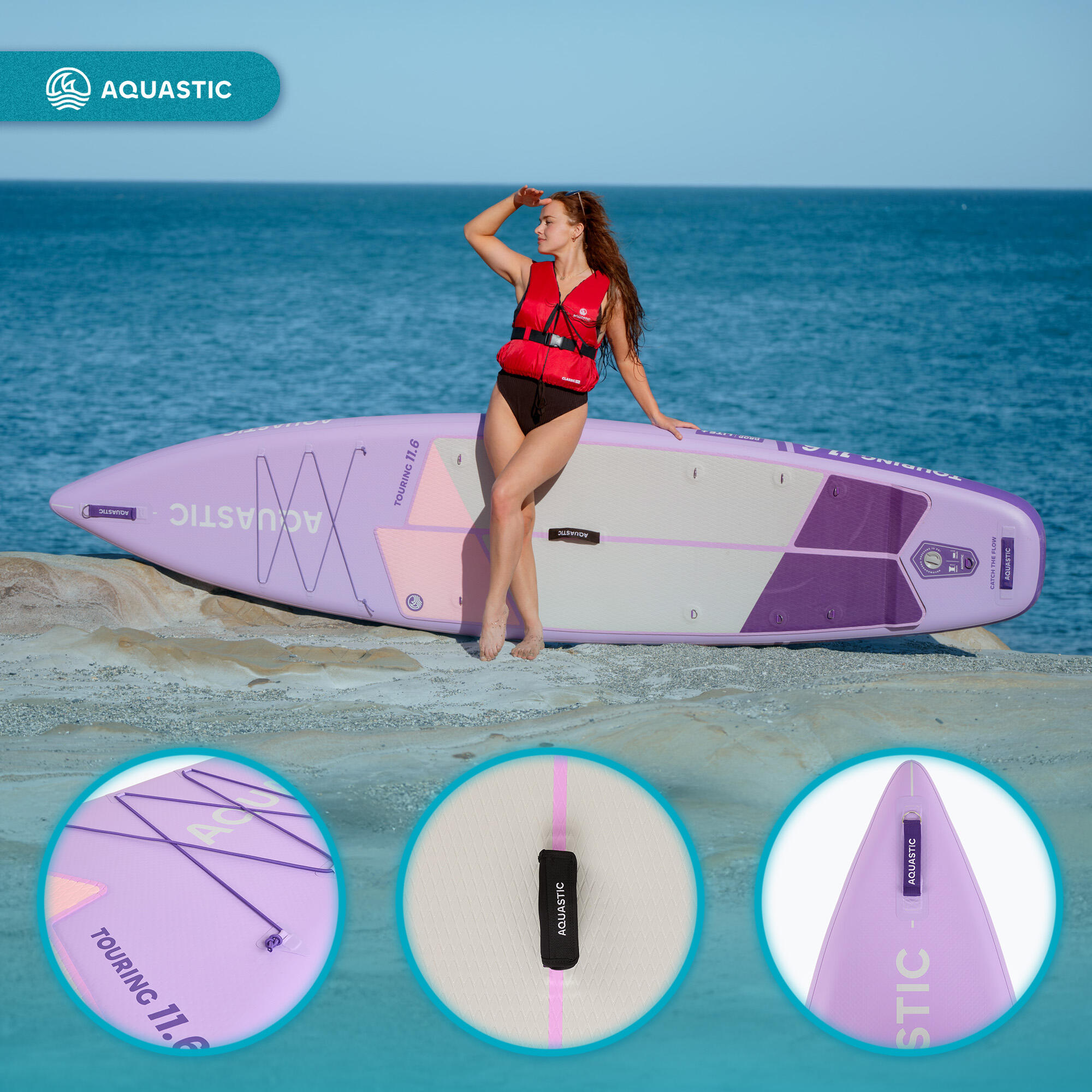Tavola SUP AQUASTIC Touring 11'6" 3/7