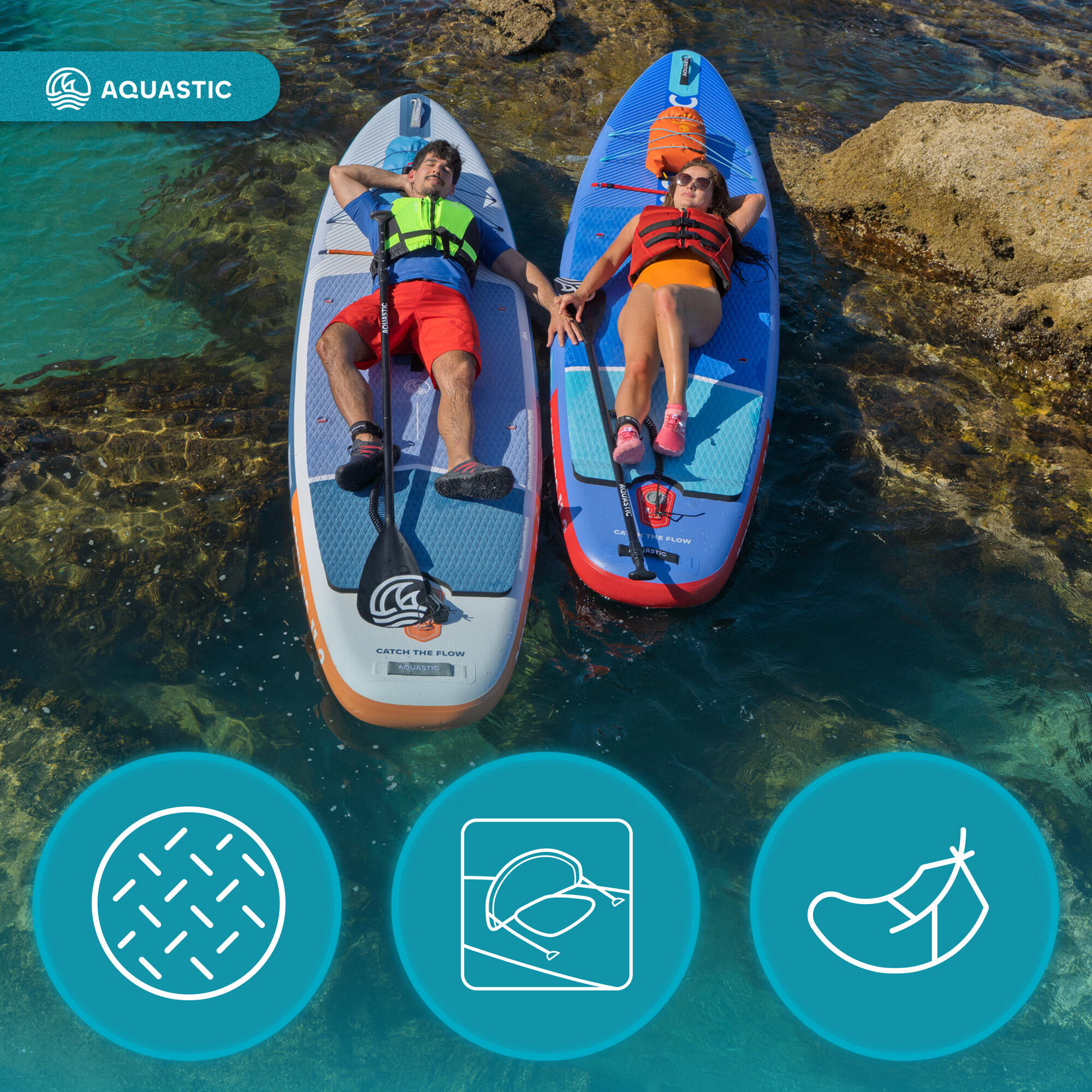Tavola SUP AQUASTIC Perth Pro 11'2" 4/7