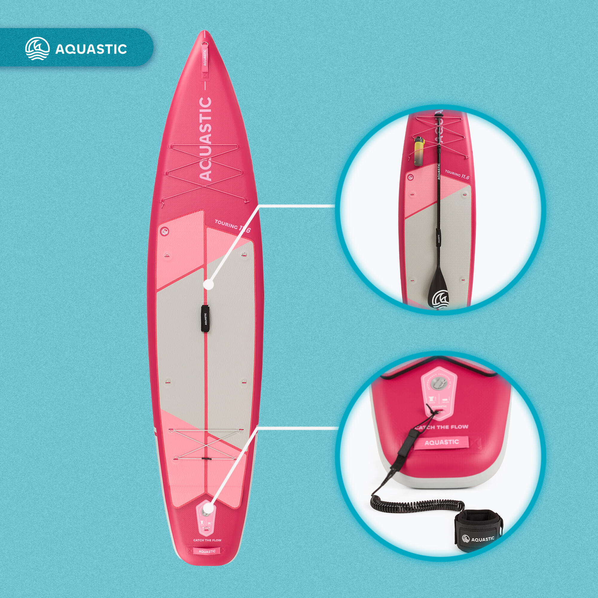 Tavola SUP AQUASTIC Touring 11'6" 5/7
