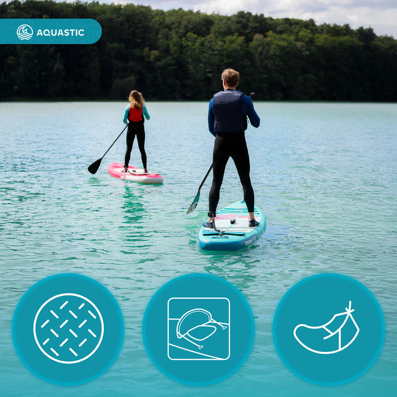 Placa SUP AQUASTIC Touring 11'6" Set cu scaun