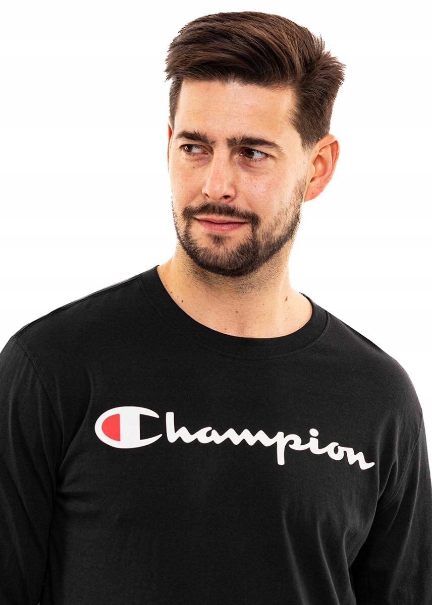 Champion Herren T-Shirt Langarm 100% Baumwolle 4/5