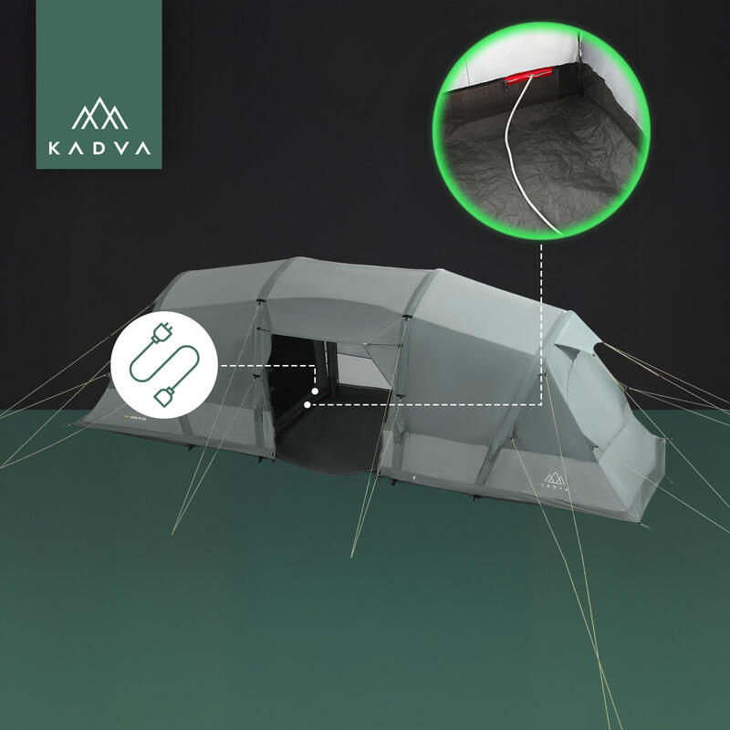 KADVA AIRcamp 6.33 Cort de camping pentru 6 persoane