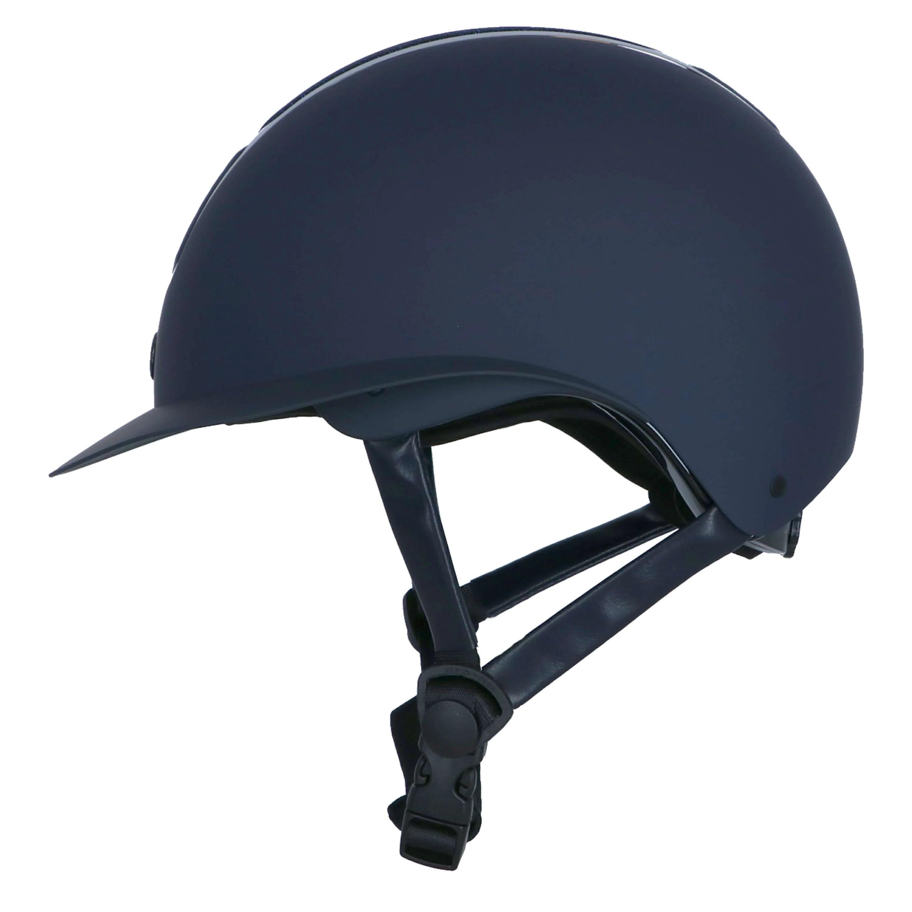 Reithelm mit Visier für Polo BR Equitation Lambda Plus Glitter 5/6