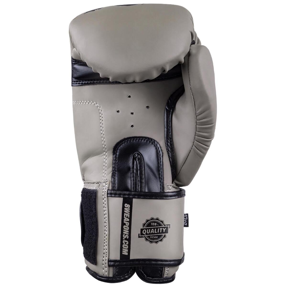 Gants de boxe 8 WEAPONS Unlimited 2.0 – Sable/Noir – 10 oz 6/12