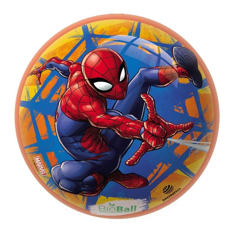 Gumový míč potištěný Spiderman Hero - 230 mm