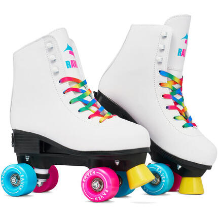 Patines Clásicos Retro Ajustables Iris Blanco