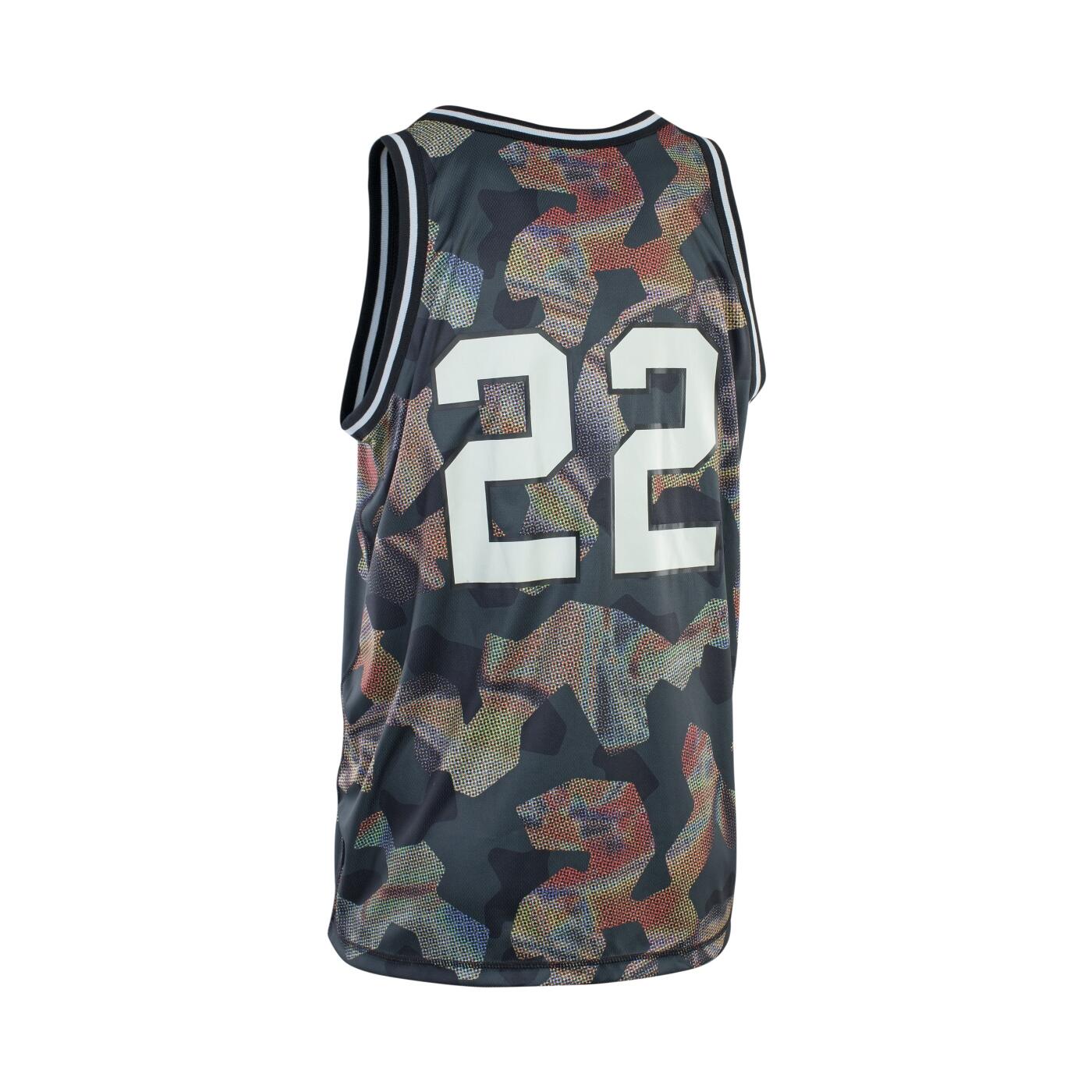 Koszulka surfingowa męska ION Basketball grey camo 2/2