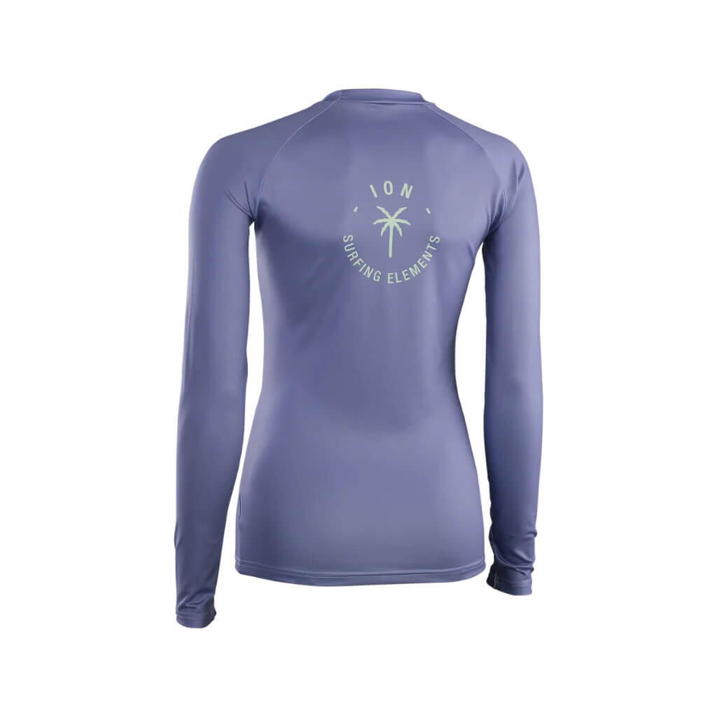Koszulka Lycra damska Rashguard ION LA - Lost Lilac 2/2