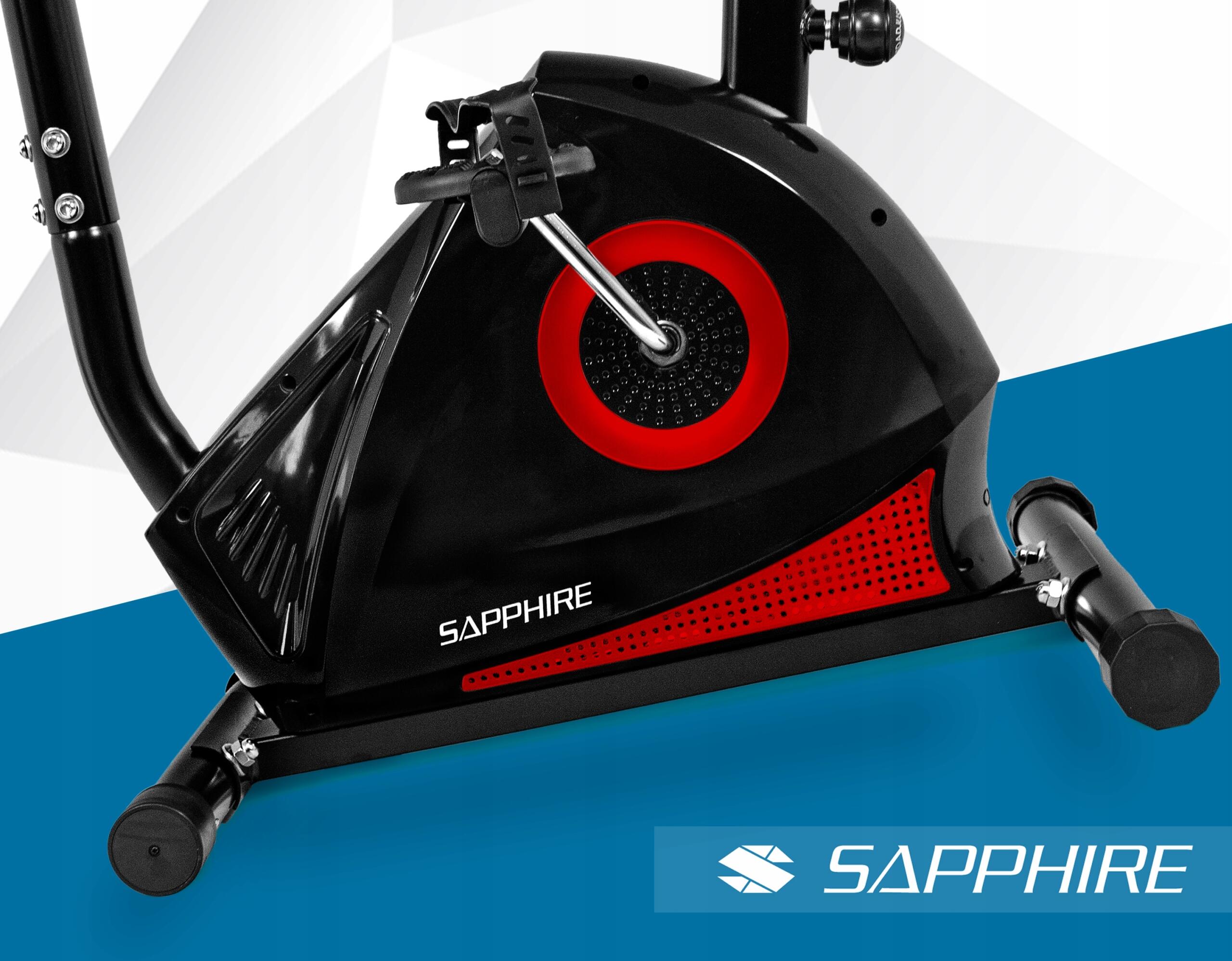 ROWER stacjonarny magnetyczny QUADRO rowerek TRENINGOWY do ćwiczeń SAPPHIRE