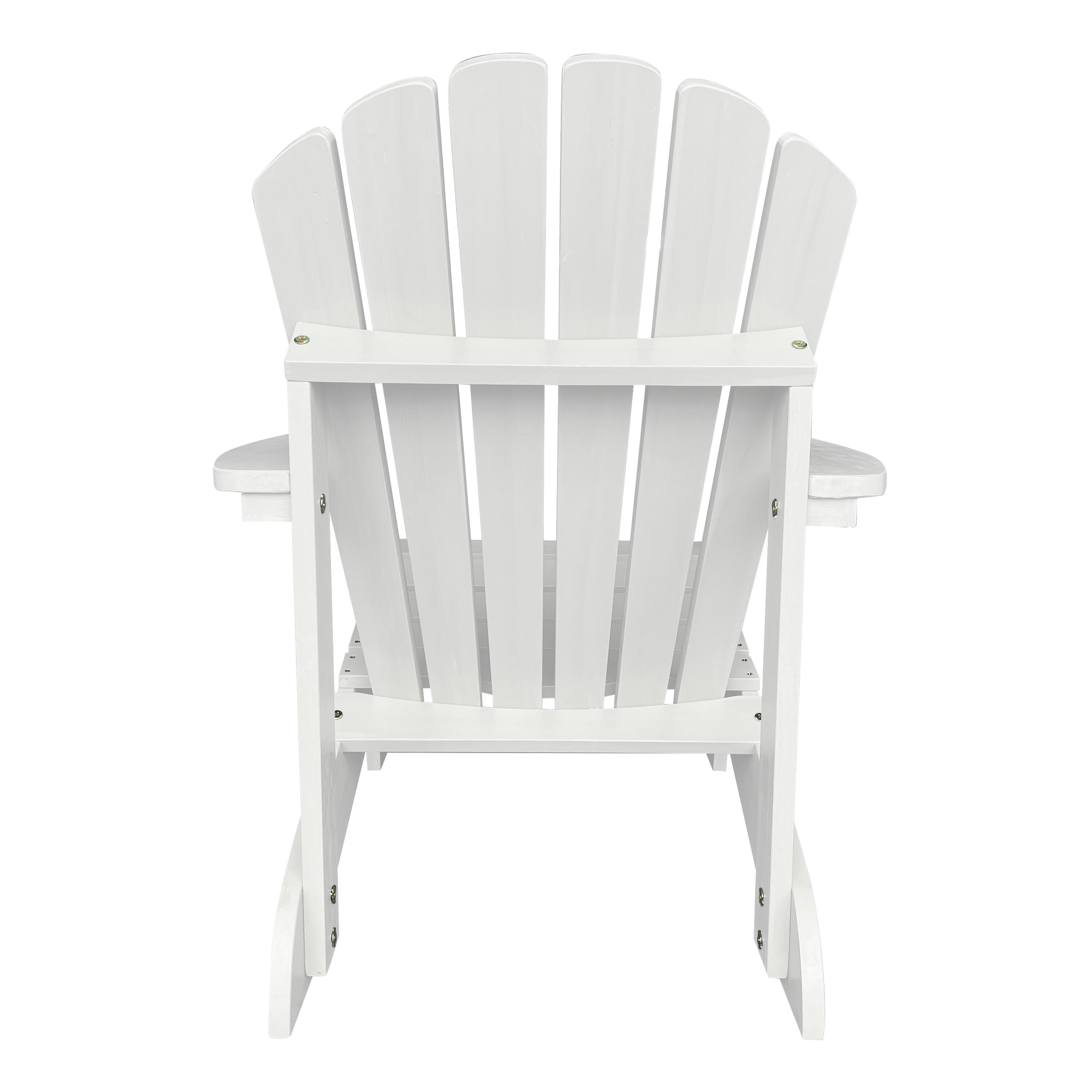 Adirondack-kampeerstoel, Carmen, hout, wit 2/7