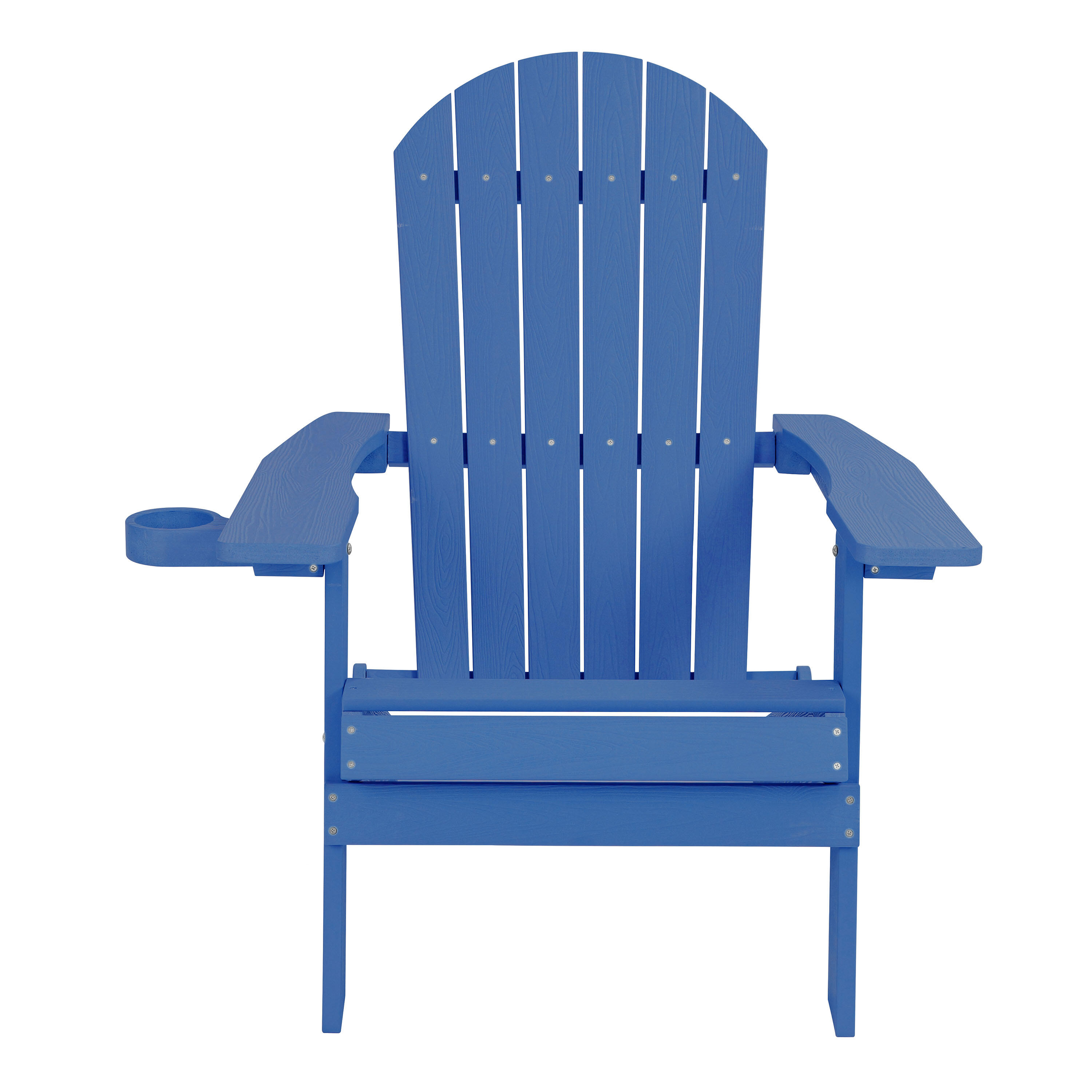 Chaise de camping Adirondack, Claire, Plastique, Bleu 5/7