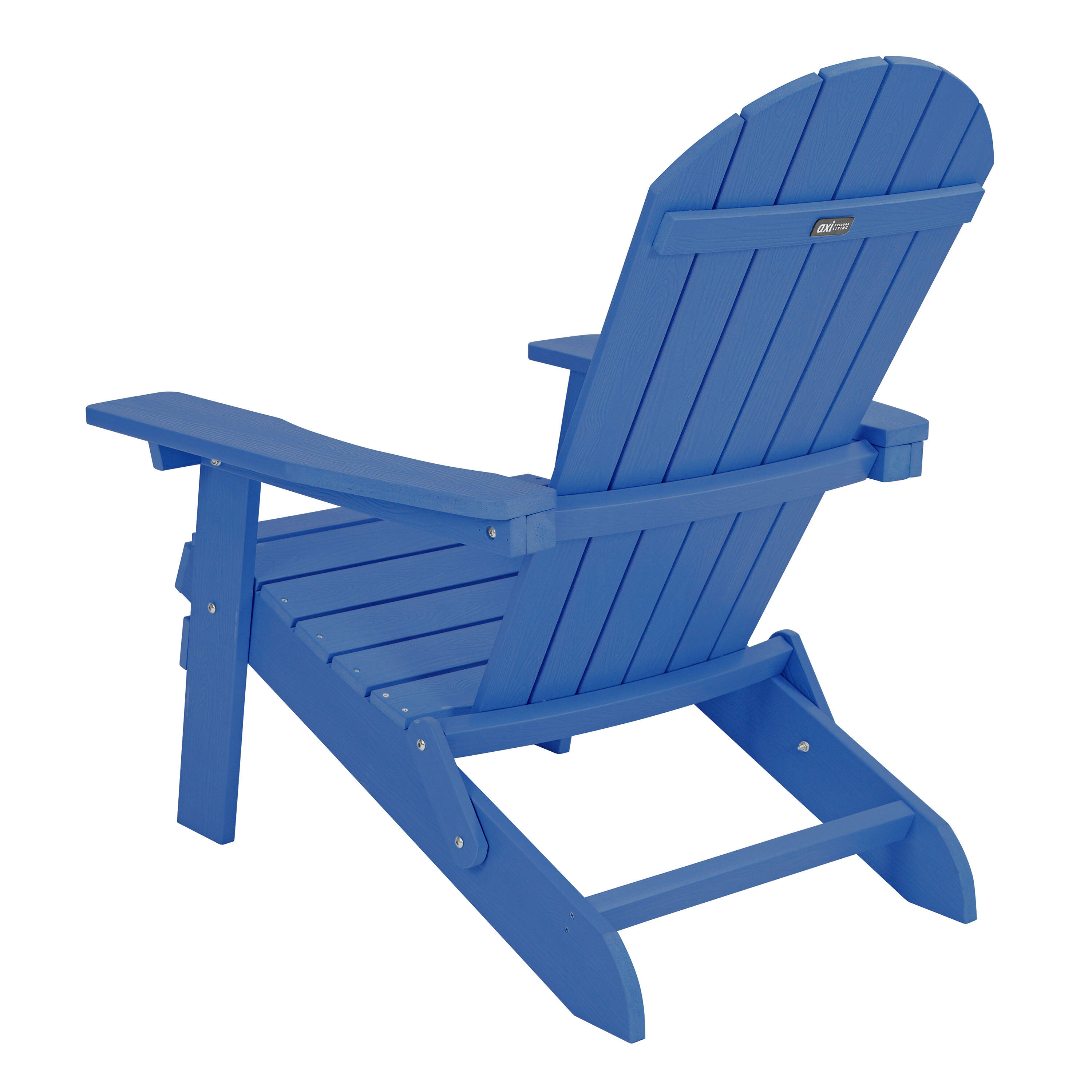 Chaise de camping Adirondack, Claire, Plastique, Bleu 7/7