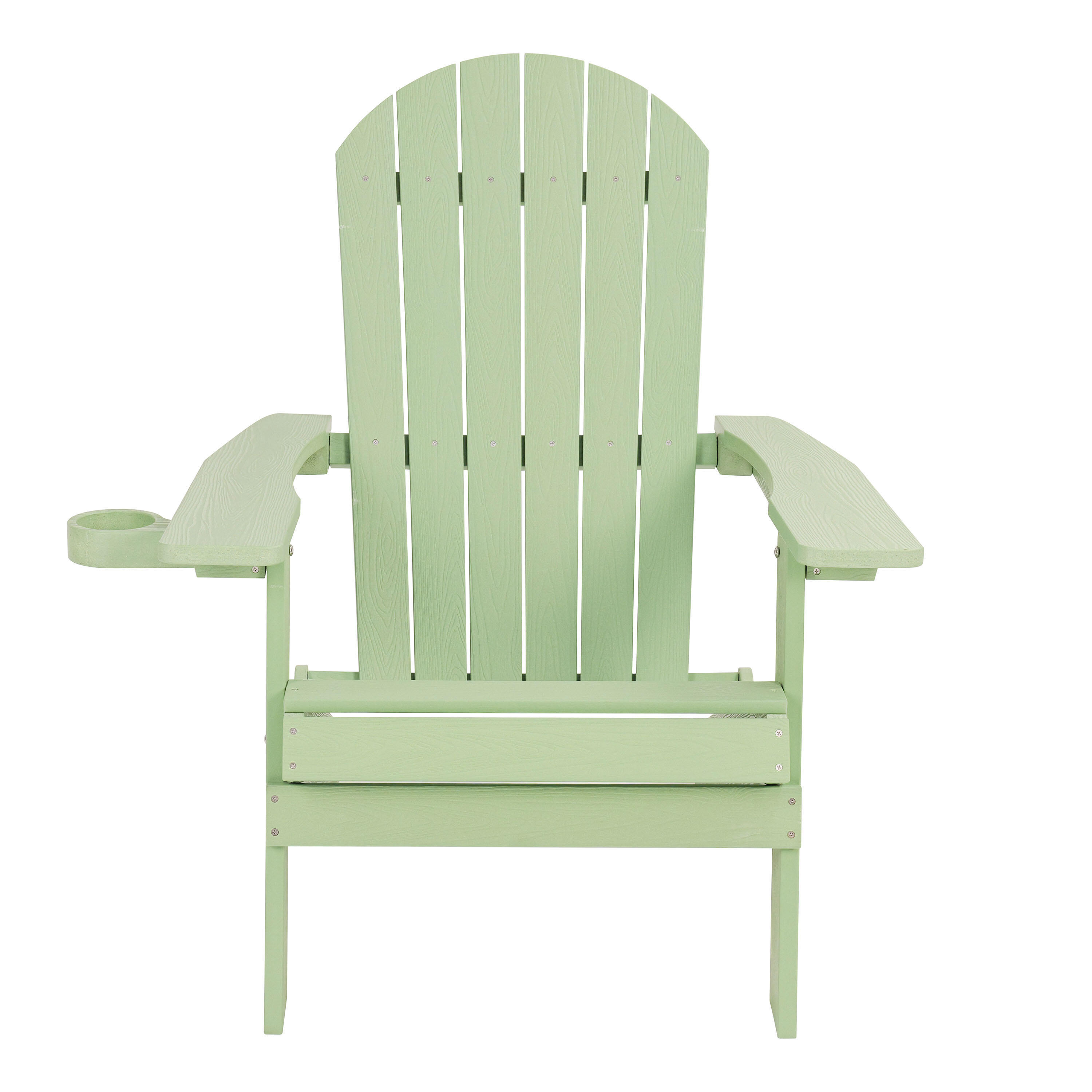 Chaise de camping Adirondack, Claire, Plastique, Vert Pastel 5/7