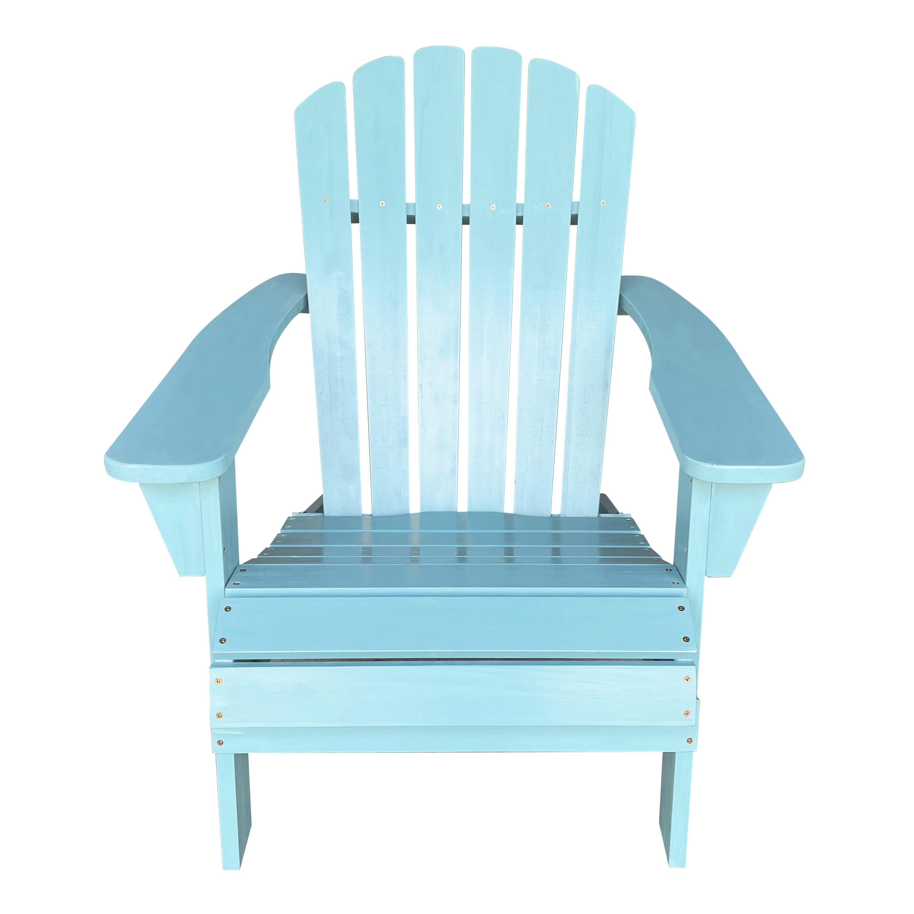 Sedia da campeggio Adirondack, Carmen, legno, blu pastello 4/7